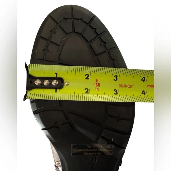 Clarks Brown Leather Riding Boots Harness Strap Mid Calf Women’s 8 Classic - Picture 14 of 14